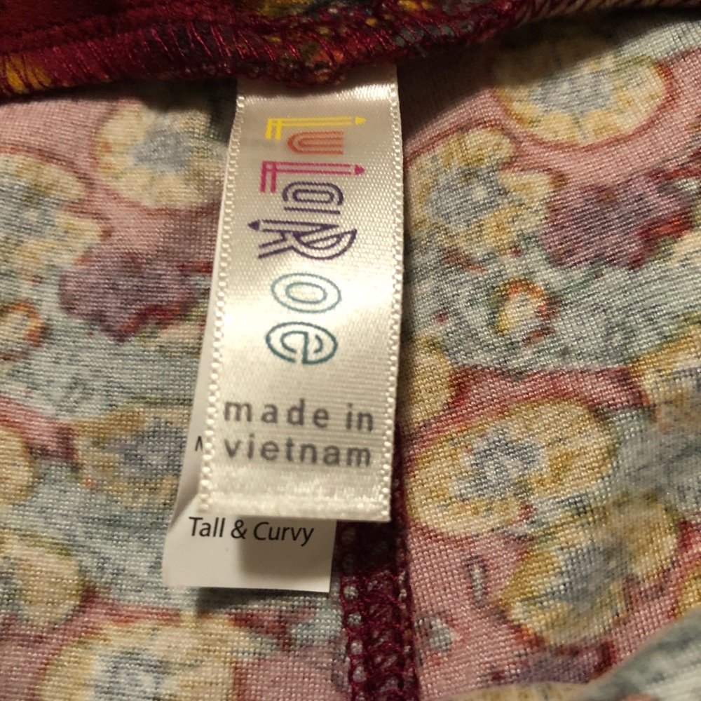 Three Not Unicorn Lularoe Tc Leggings Bundle - image 6